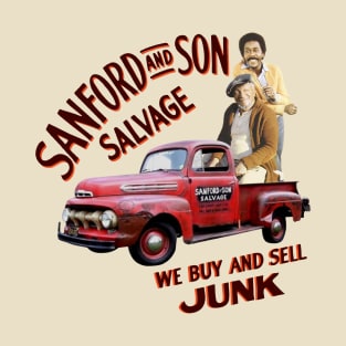 Sanford and Son Salvage Worn Truck T-Shirt