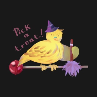 Halloween Bird - Pick a treat! T-Shirt