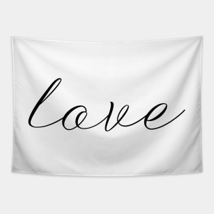 Love me simply Tapestry