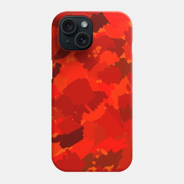 Halloween Orange Patches Phone Case by jen28