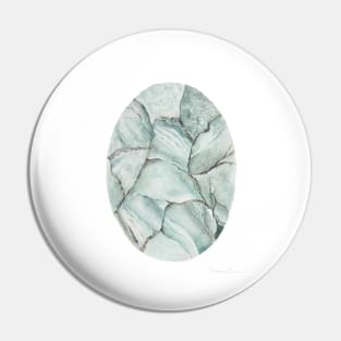 Aquamarine Stone Pin