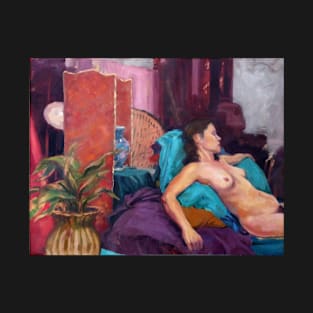 Female Nude at Rest ~ oil painting T-Shirt