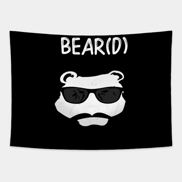 Beard Bear Beard Bear(d) Tapestry by StacysCellar