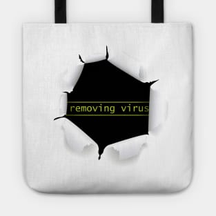 Removing Virus Tote