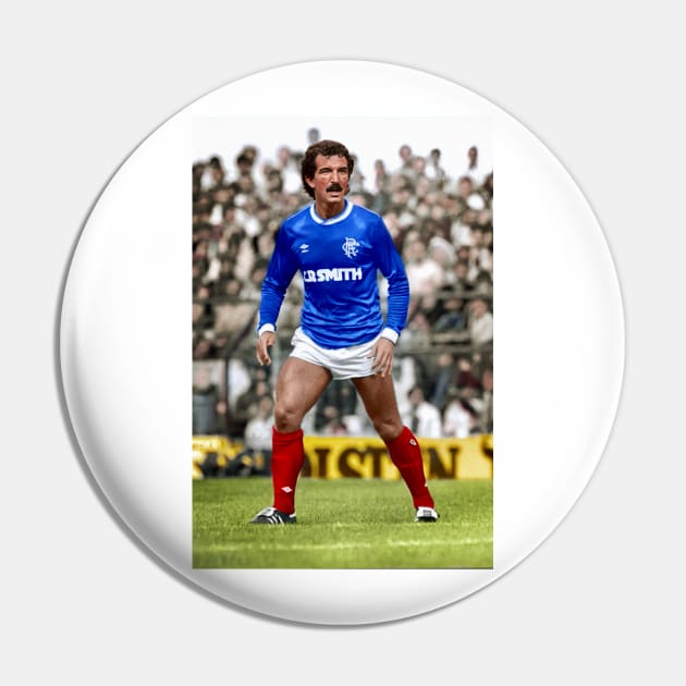 Colourised Graeme Souness Pin by AndythephotoDr