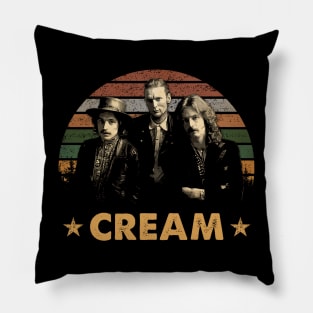 I Feel Free - Embrace the Emotion with Creams Inspired T-Shirt Pillow