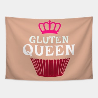 Gluten Queen for Cupcake Lover, Baker or Pastry Chef Tapestry