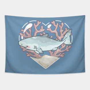 CHEW, the Sleeper Shark Tapestry