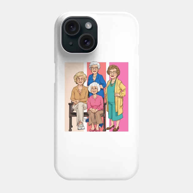 Golden girls Phone Case by Whisky1111
