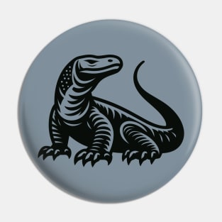 Komodo Dragon Pin