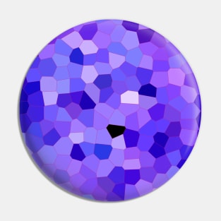 Abstract Purple Surface Pattern Pin