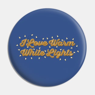 Warm White Lights Pin