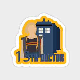 13th Doctor T-shirt Magnet