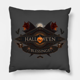 Halloween Blessings Pillow