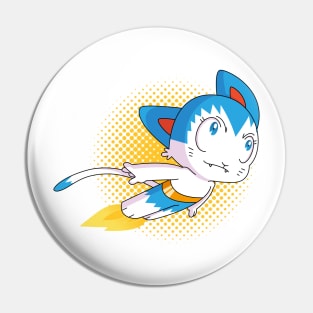 Astro Kitty Pin