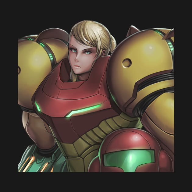 Metroid Prime Samus by hybridmink