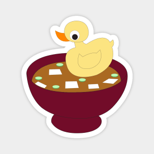 Miso Rubber Ducky Magnet