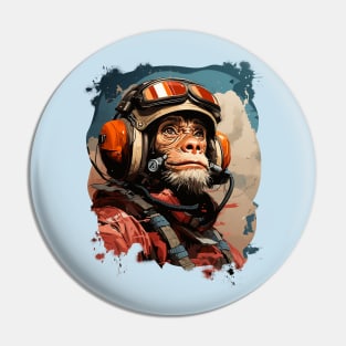 Monkeynaut Pin