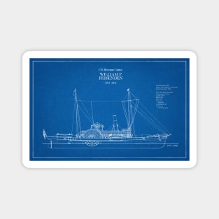 United States Revenue Cutter William P. Fessenden - AD Magnet