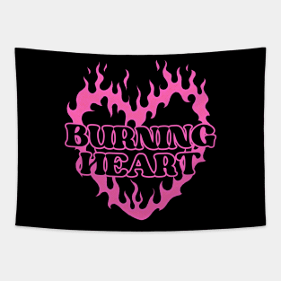 BURNING HEART Tapestry