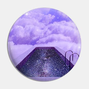 Swimming In The Stars Pin