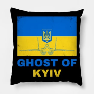 Ghost of Kyiv Pillow