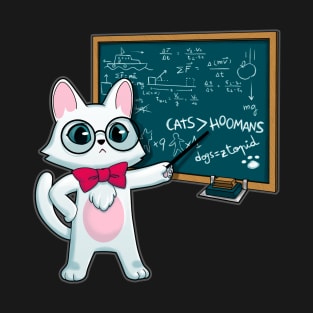 Scientist cat T-Shirt