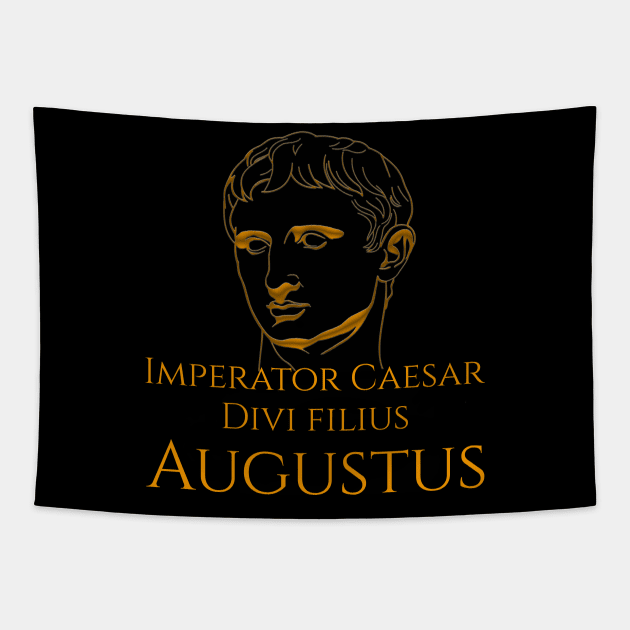 Emperor Augustus Tapestry by Styr Designs