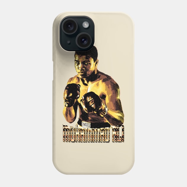 Muhammad Ali - Engraving Style Phone Case by Chase Merch