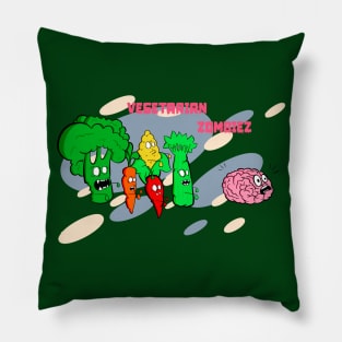 When Vegetables Attack Pillow