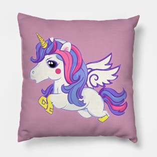 Happy Unicorn Pillow