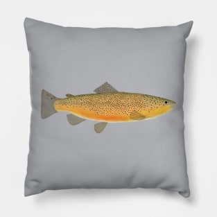 Brown Trout Pillow