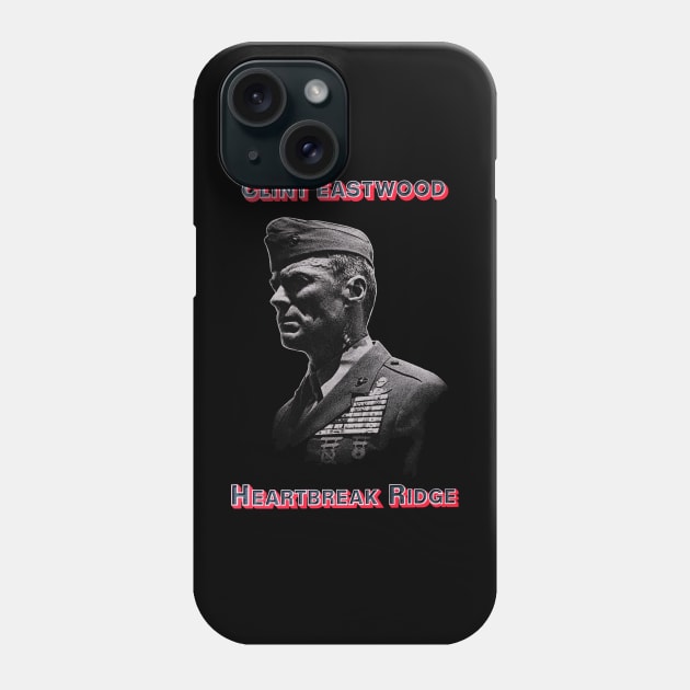 Mod.2 Heartbreak Ridge Gunnery Sergeant Phone Case by parashop