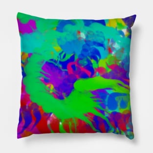 Twisted Tie Dye Pillow