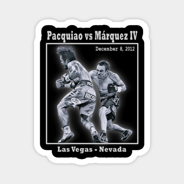 Pacquiao vs Marquez IV Magnet by FightIsRight