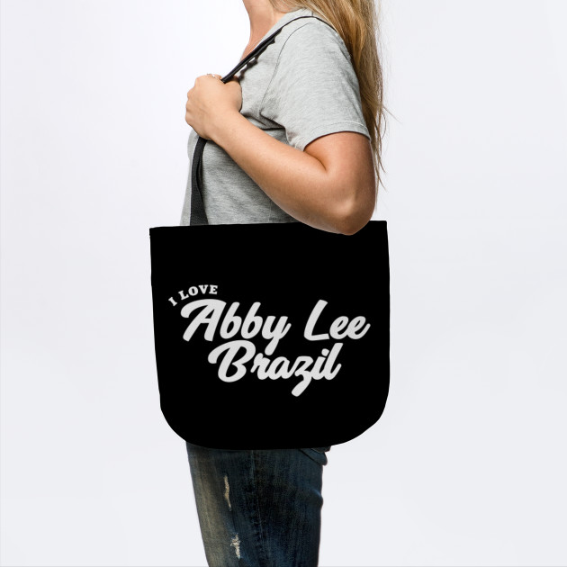 I Love Abby Lee Brazil Abby Lee Brazil Borsa Teepublic It