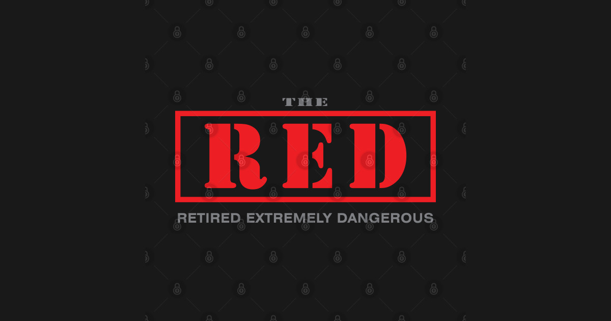 THE RED Retired Extremely Dangerous#01 Retirement Gift Ideas T