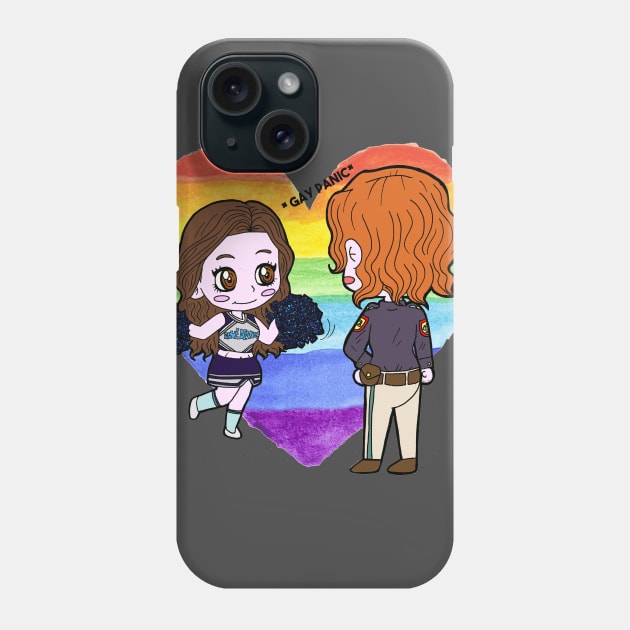 Rainbow Wayhaught Phone Case by GiollasArt