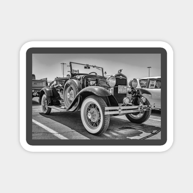 1931 Ford Model A Cabriolet Magnet by Gestalt Imagery