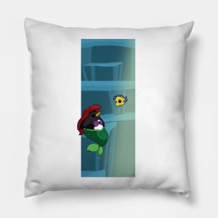 Penguin Princess Mermaid Pillow