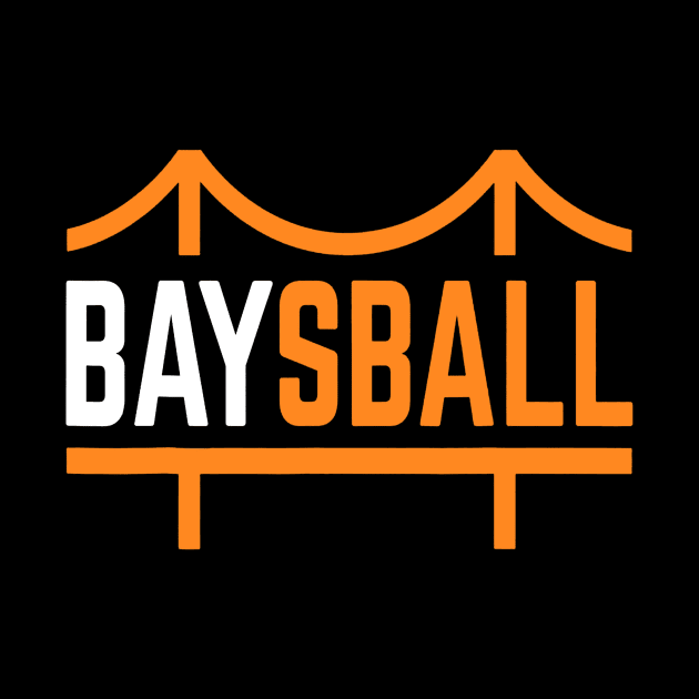 Baseball Inspired San Francisco Baysball Bay by Vigo