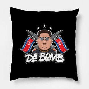 Custom Supreme Leader Un, Kim Jong Un Parody Throw Pillow By