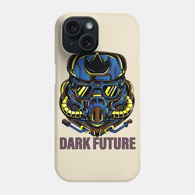 Dark Future Phone Case by manal