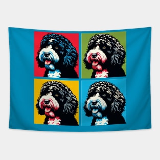 Portuguese Water Dog Pop Art - Dog Lover Gifts Tapestry