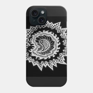 Dark Paisley Phone Case