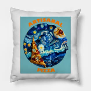 ARTISANAL PIZZA ALA VAN GOGH Pillow