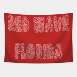 Red Wave Florida Tapestry