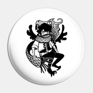 Yarn Dragon Summoner Pin