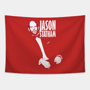 jason statham fan works graphic design and drawing by ironpalette Tapestry