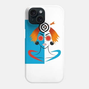 Woman in Pop Art style Phone Case